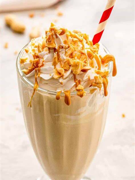 Peanut butter milkshake